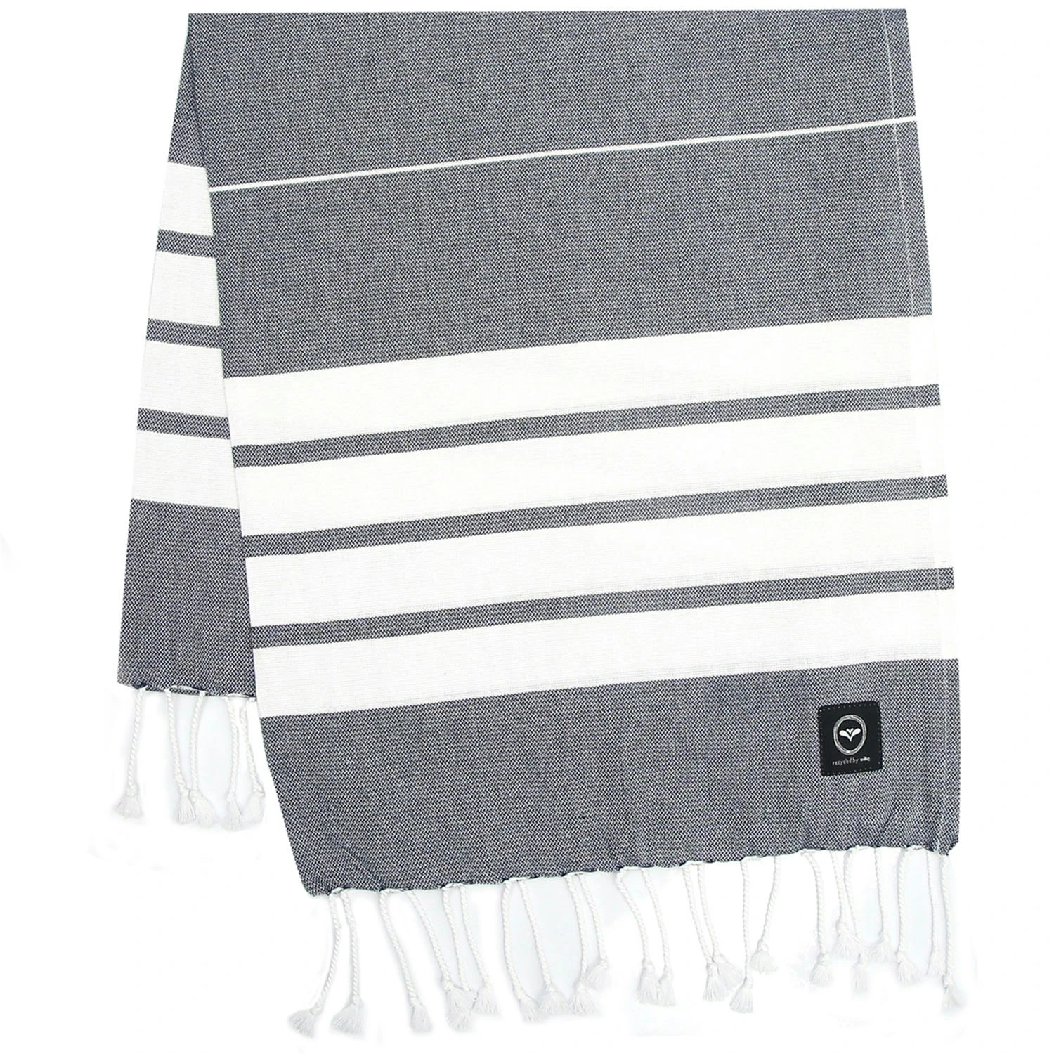 Alma Hamam Bath Sheet 80x180 Cm, Blue 1 Alma Hamam Bath Sheet 80x180 Cm, Blue