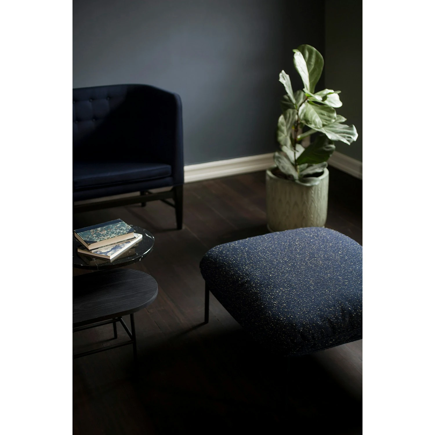 &Tradition Palette Coffee Table Jh7 Black Ash / Marble 3 &Tradition Palette Coffee Table Jh7 Black Ash / Marble - Image 3